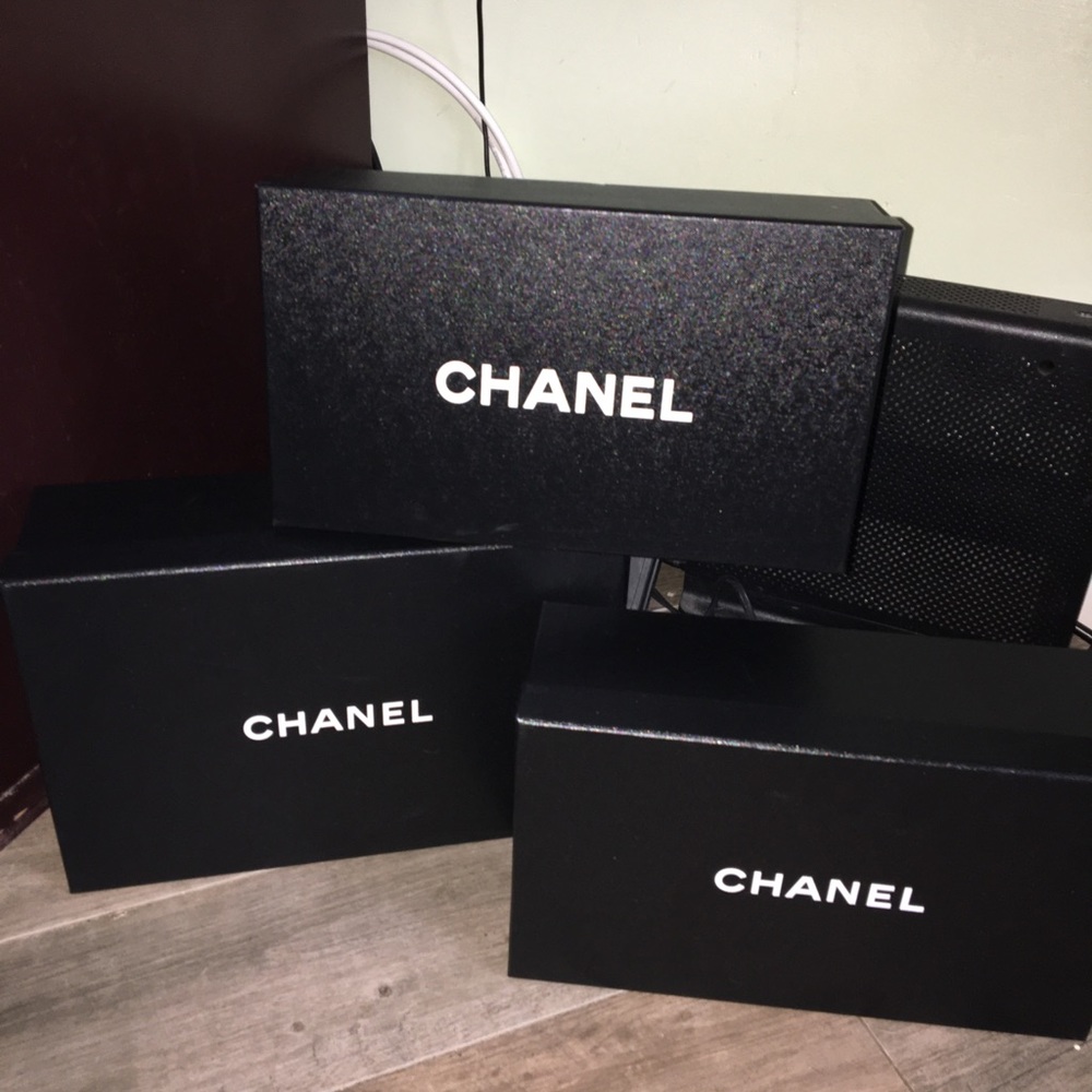 Reserved Chanel boxes